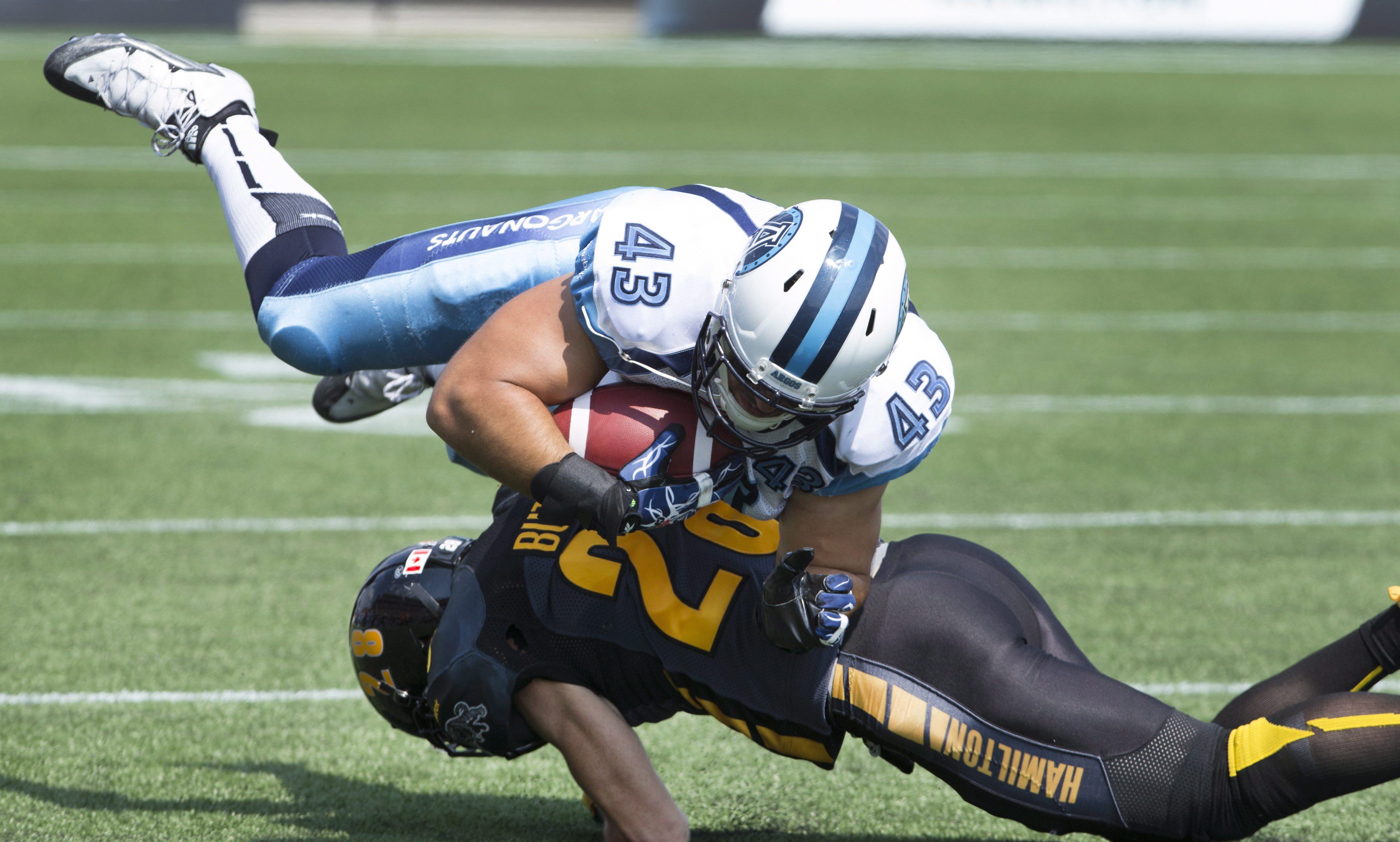 Five Yards off the Ball: Argos Host Ticats In Labour Day Rematch